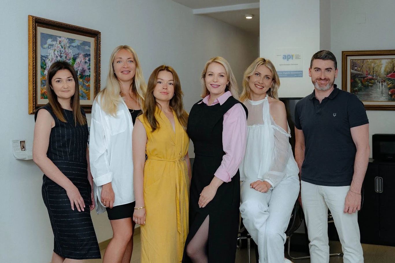 Equipo de Kaufmann & Winkel en su oficina de Barcelona